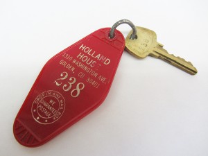 Holland House key chain
