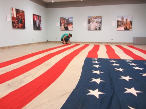 permanent collection includes 38-star Koenig American flag