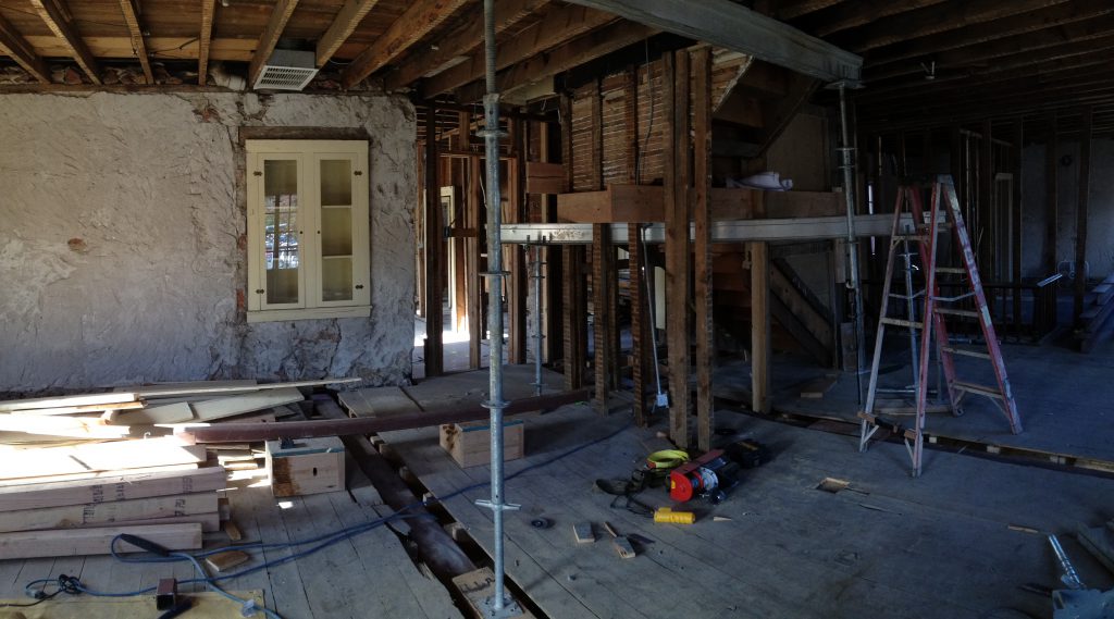 Astor House Rehabilitation Restoration Steel Beams