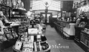 historic interior of drug store