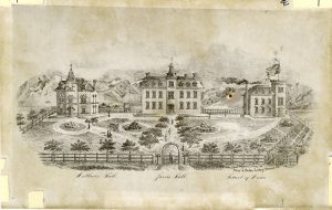 Jarvis Hall, Mathews Hall, and A School of Mines