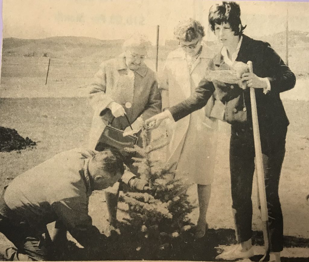 Arbor Day Tree Planting at Bell Middle School