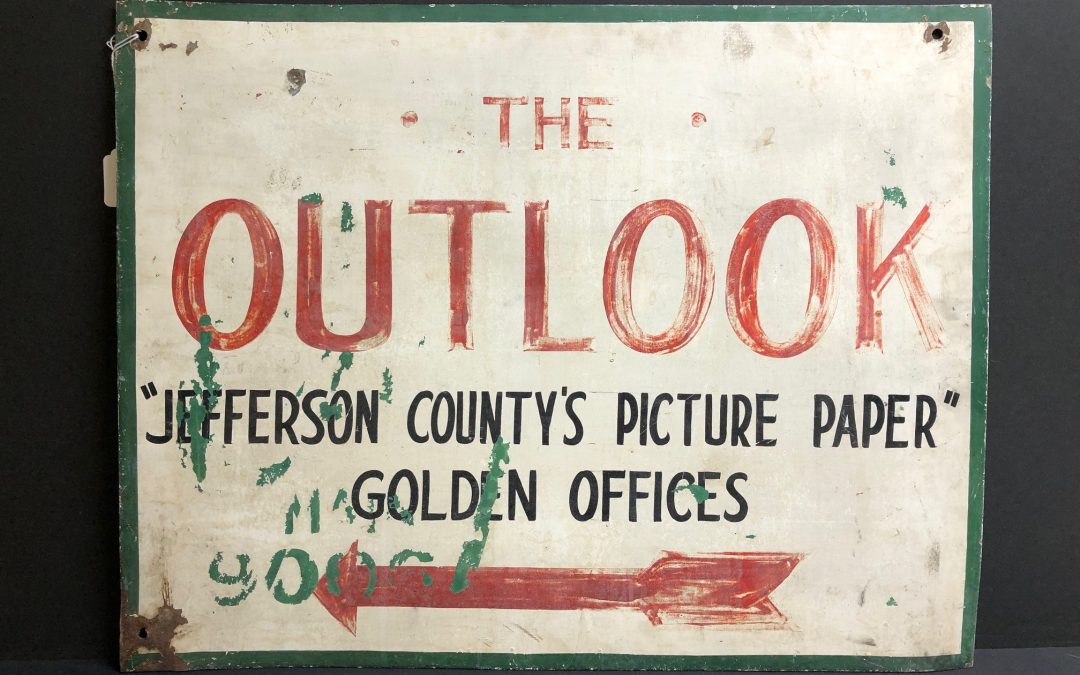 Golden’s forgotten newspaper, The Outlook