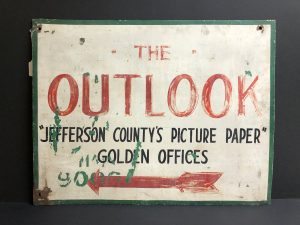The Outlook sign