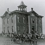 south school building in Golden, Colorado