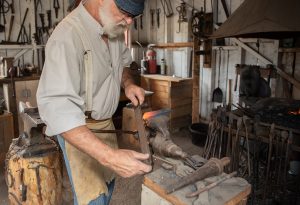 Blacksmithing in the Park, November @ Golden History Park